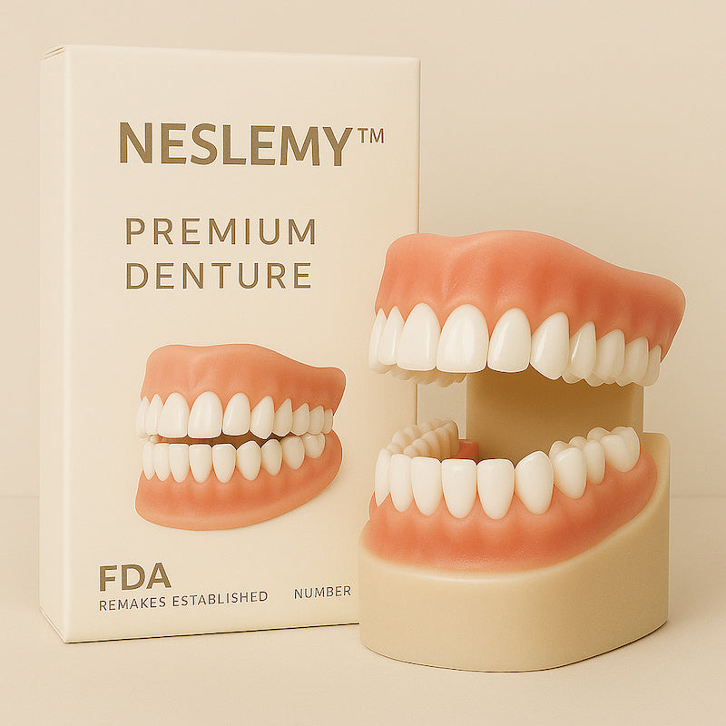 InstaFit™ Comfort Dentures - Get a Secure, Natural Smile You Mold at Home