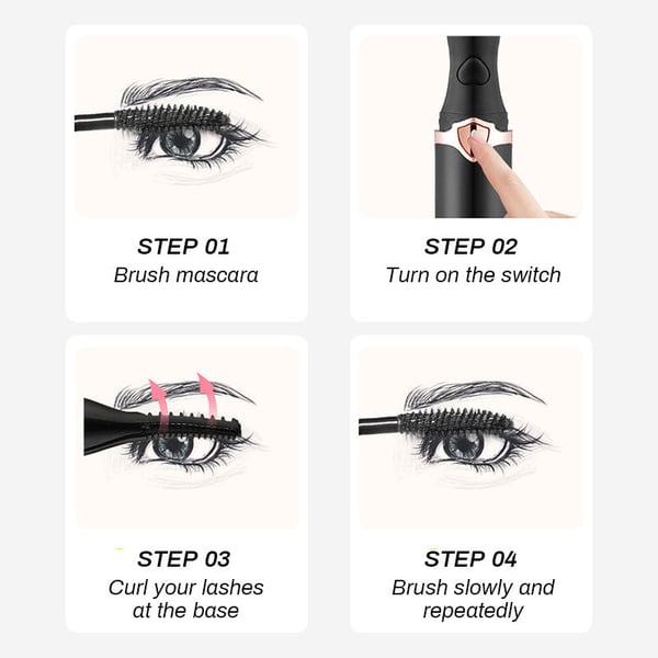 Electric Eyelash Curler – Effortless Lash Perfection in Seconds - 70% OFF
