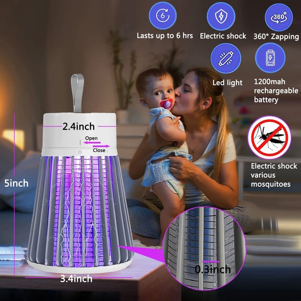 The SilentZap - A Mosquito-Free Zone, Guaranteed - 50% OFF