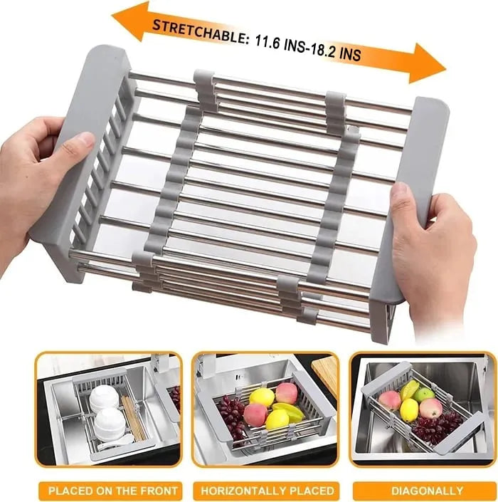 DrainSmart Extend: Maximize Your Sink Space - 50% OFF