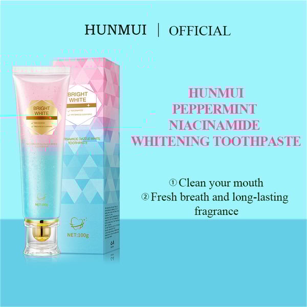 Niacinamide Whitening Toothpaste – Unleash Your Radiant White Smile - 50% OFF