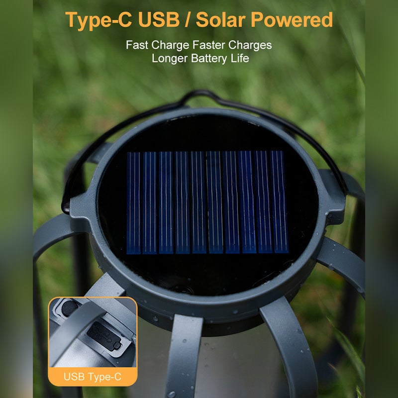 The Dual-Flame Solar Lantern - A Perfect Flame, Every Night + 50% OFF