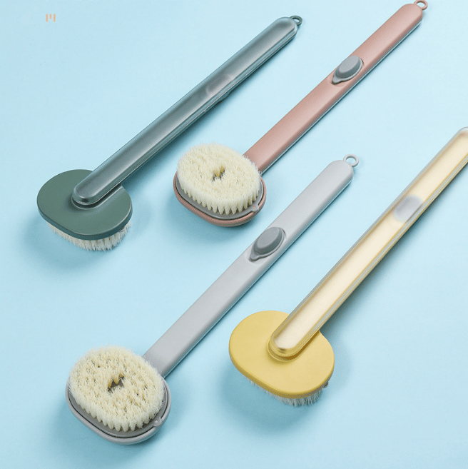 PureBack+ Long Handle Bath Massage Cleaning Brush - Deep Cleaning & Anti-Itch Skin Relief - 60% OFF