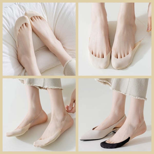 Toe Topper Socks: Ultimate Comfort & Invisible Elegance - 1+1 FREE