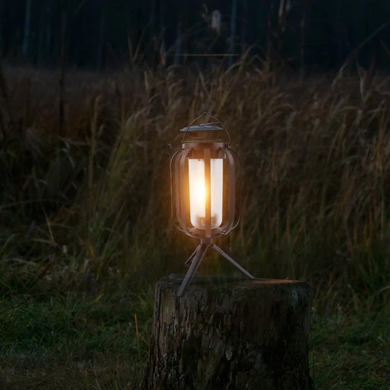 The Dual-Flame Solar Lantern - A Perfect Flame, Every Night + 50% OFF