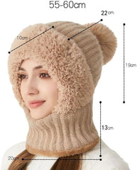 The 3-in-1 Cozy Hat - Your Hat, Scarf & Hoodie in One + 50% OFF
