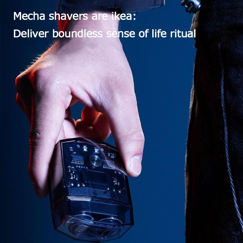 The Dual-Motor Portable Shaver - Full-Size Power, Pocket-Size Design + 50% OFF