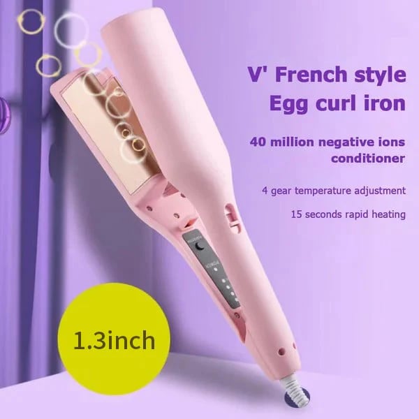 WaveSculpt Pro - Your Effortless French Wave Curler - 50% OFF