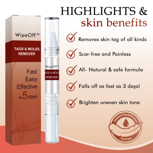 1 + 1 Free - WipeOff™ Marker & Mole Remover