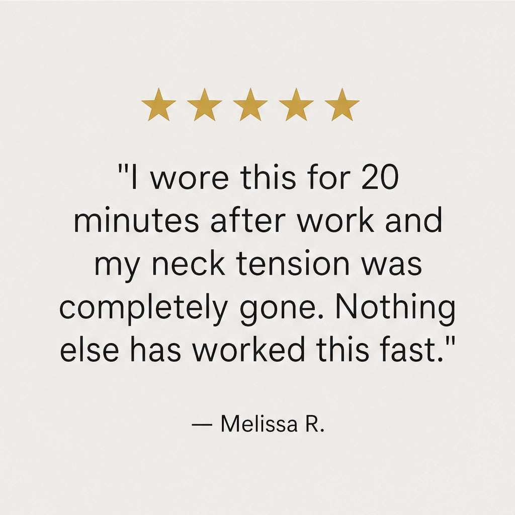Soma Arcโข โ EMS + Heat Therapy Cordless Neck Relief Device + 50% OFF