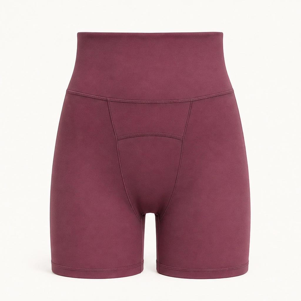 Assura โ Leakproof High-Rise Shorts with Side-Barrier Protection + 50% OFF