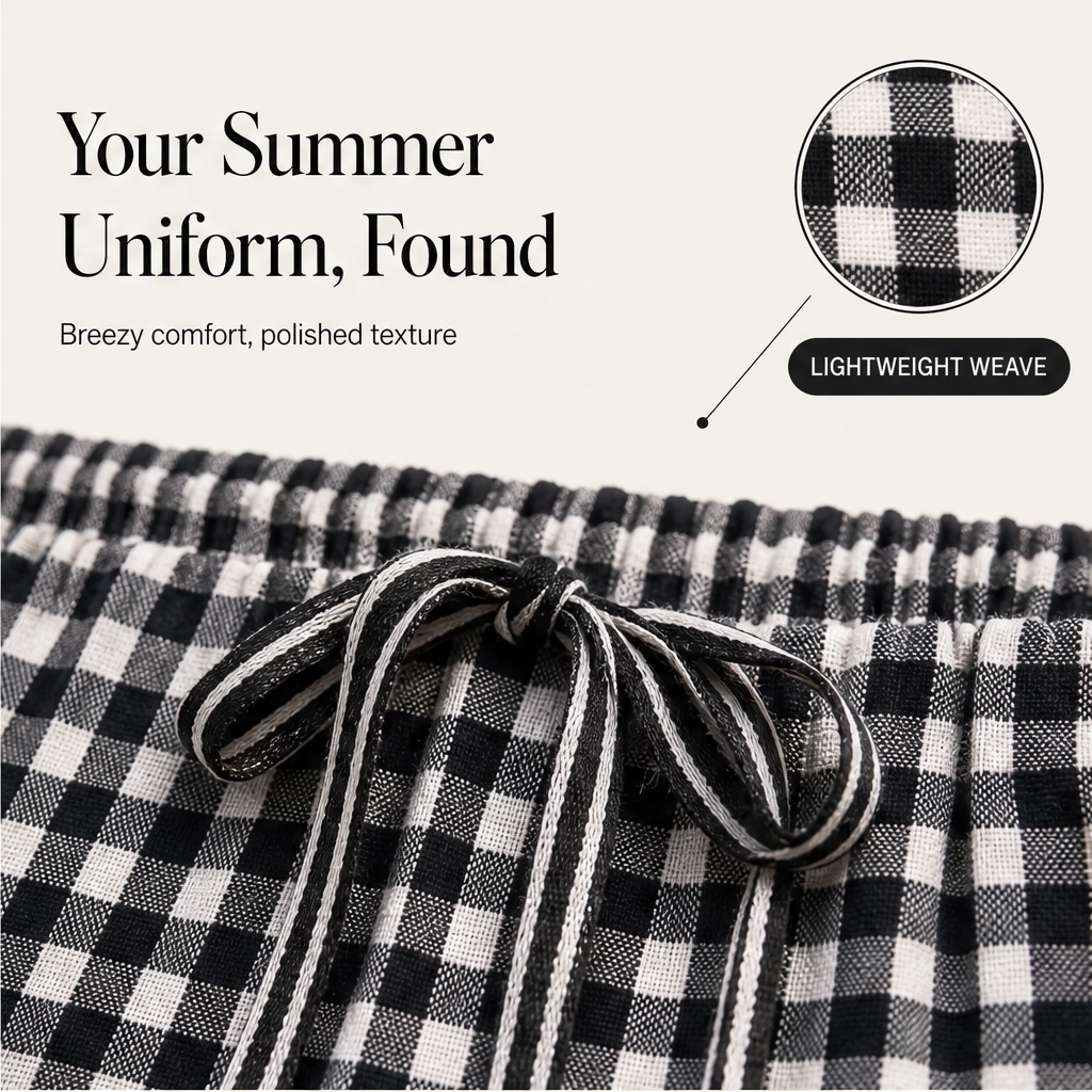 Linbloomโข โ Breathable Cotton-Linen Drawstring Capri Pants + 50% OFF