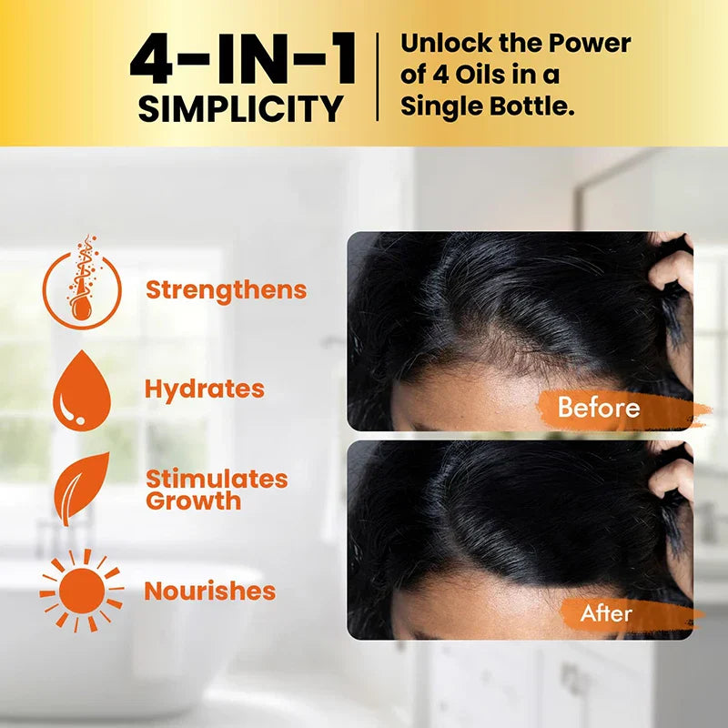 TerraGrowth Elixir - Grow Thicker, Shinier Hair, Naturally - 50% OFF