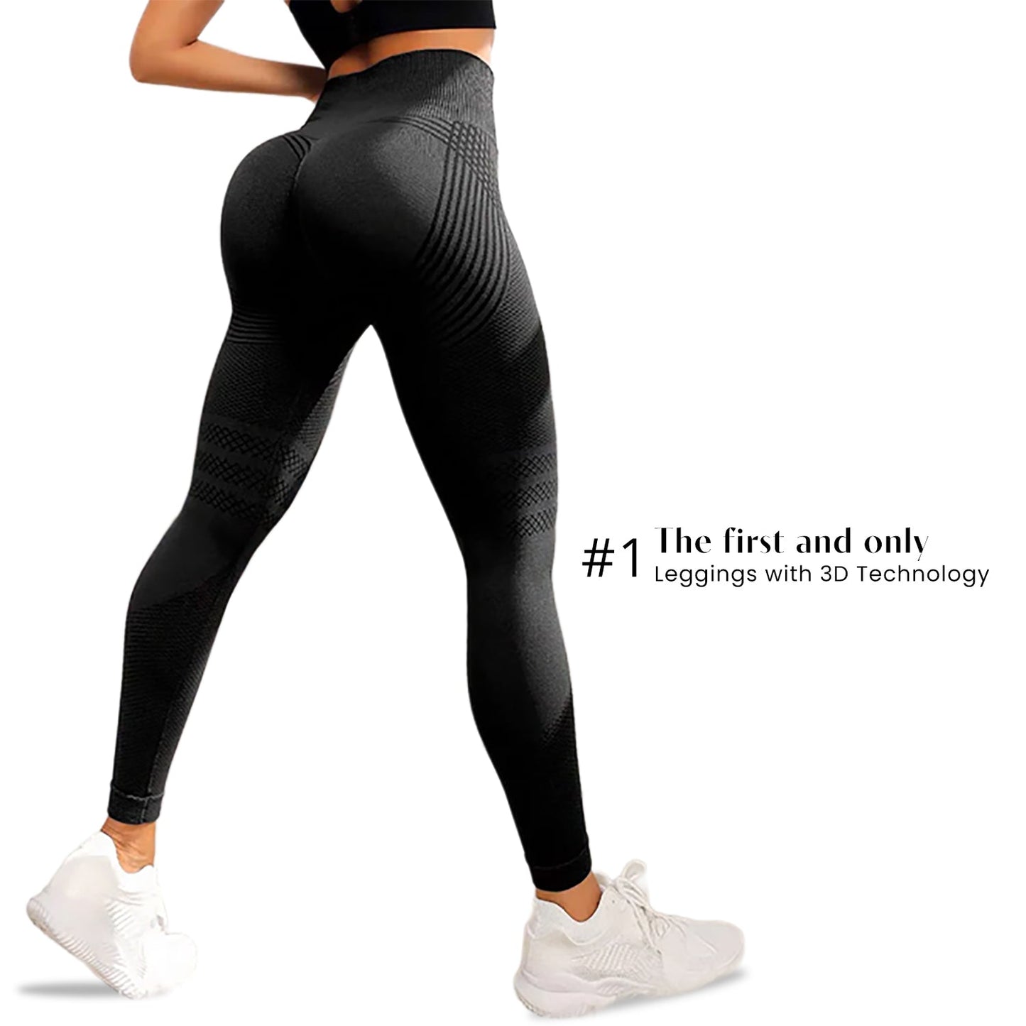 The 3D Sculpt Leggings - The Ultimate Butt-Lifting Leggings + 50% OFF