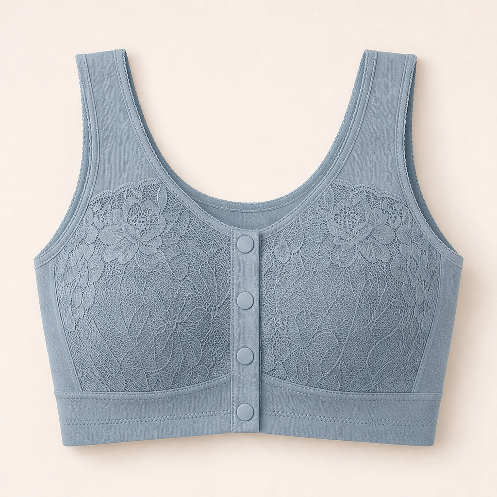 Calla โ Wireless Front-Button Full-Support Comfort Bra + 1+1 FREE