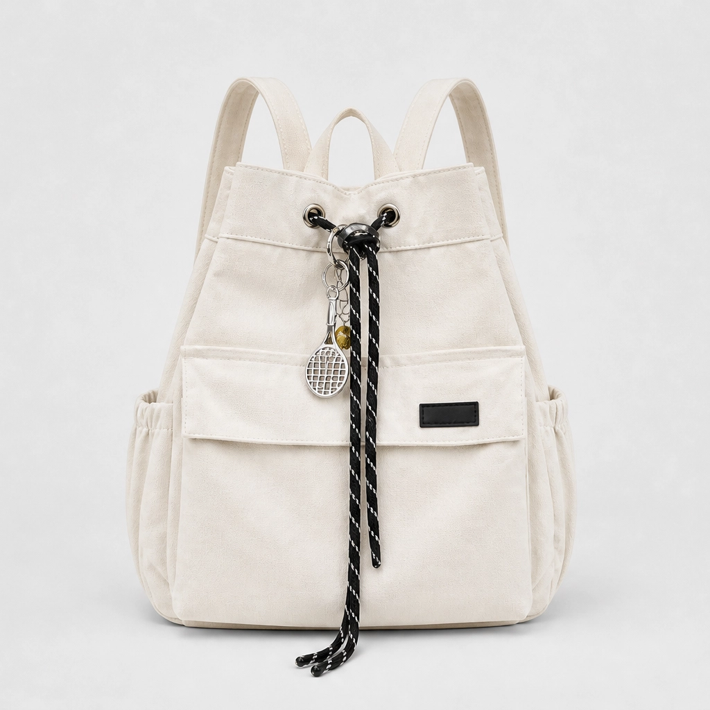 Roamelleโข โ Convertible 4-Way Drawstring Tote Backpack with Multi-Pocket Organization + 50% OFF