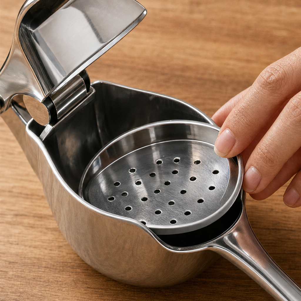 Zestforge โ Heavy-Duty Stainless Steel Hand Citrus Juicer + 50% OFF lifestyle
