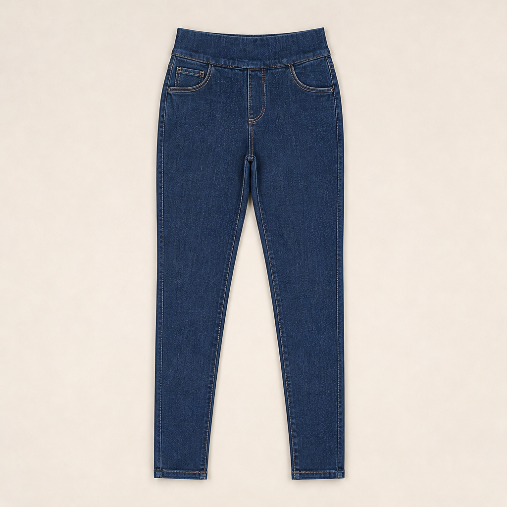 Fluxden โ 4-Way Stretch High-Waist Skinny Jeggings + 50% OFF Navy