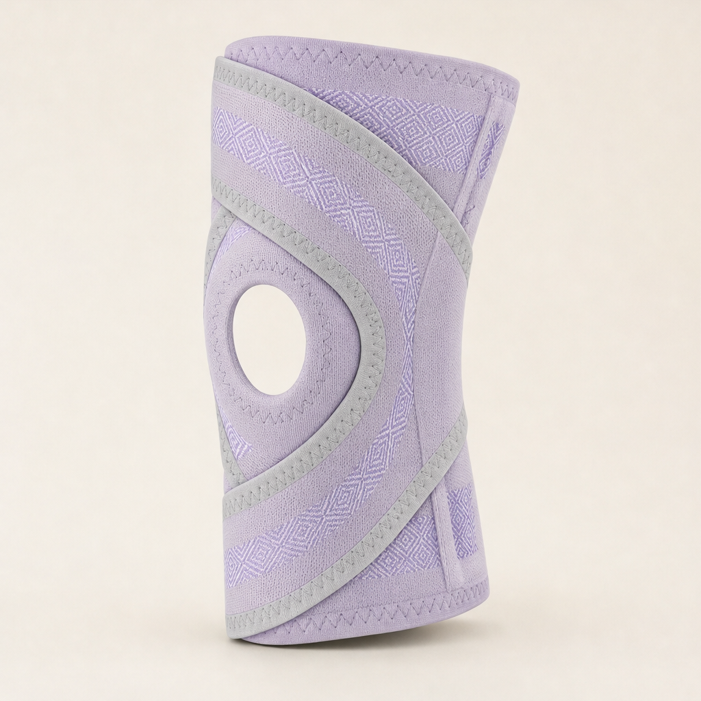 Corestride โ Adjustable Open-Patella Knee Support Brace + 50% OFF Lavender