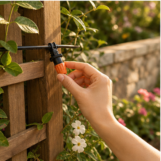 TrickleGrove โ Adjustable Misting & Drip Automatic Watering Kit lifestyle