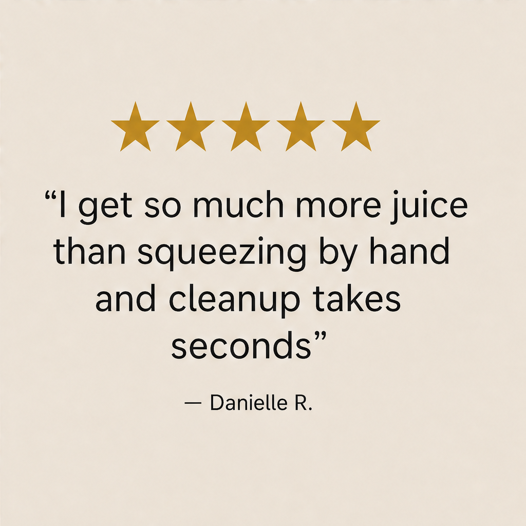 Zestforge โ Heavy-Duty Stainless Steel Hand Citrus Juicer + 50% OFF detail