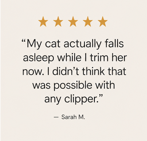 Calmora โ Low-Noise Rechargeable Pet Clipper for Dogs and Cats + 50% OFF detail
