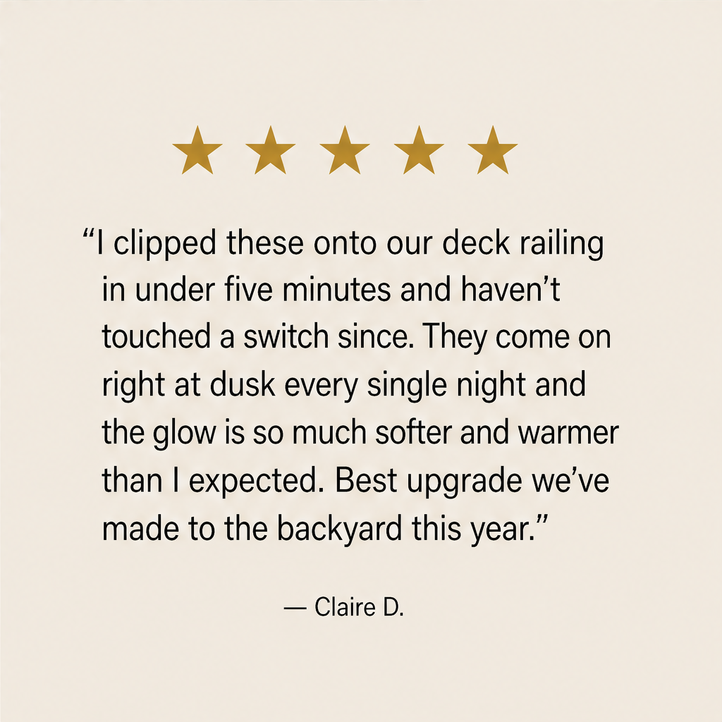 Suncroft โ No-Wire Solar Wall Light for Fences, Rails & Decks + 50% OFF detail
