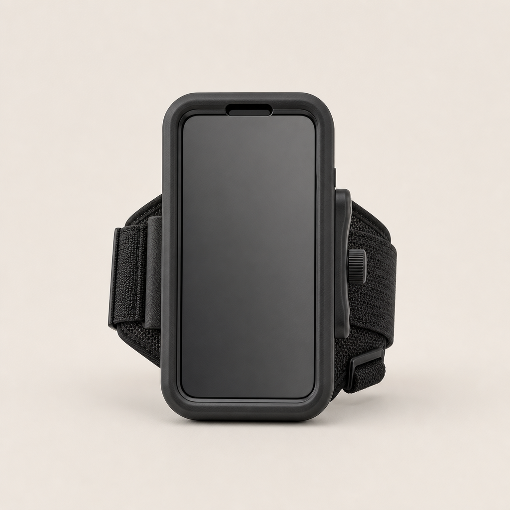 Pivotgrip โ 360ยฐ Rotating, Snap-Off Wrist & Arm Phone Holder + 50% OFF Black