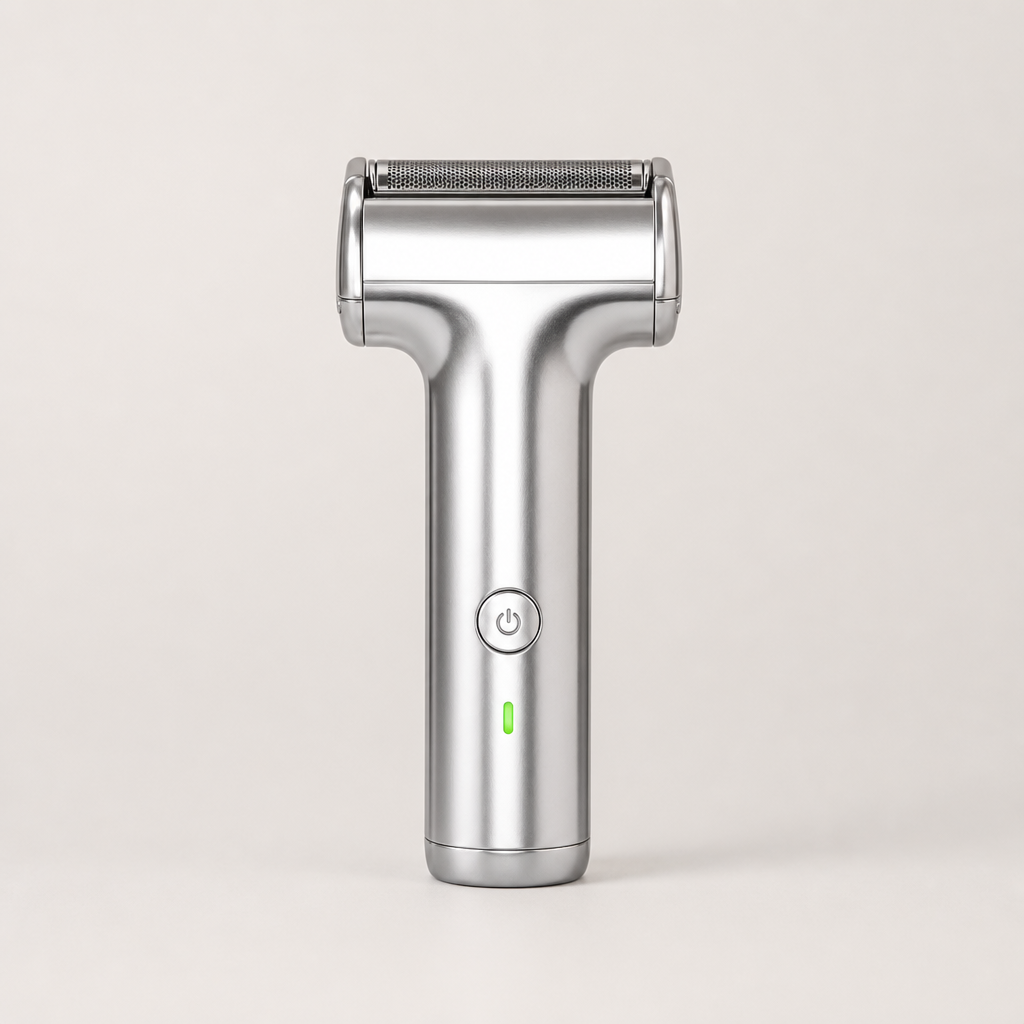 Linarc โ Linear Motor 3-Layer Mesh Foil Electric Shaver + 50% OFF Silver