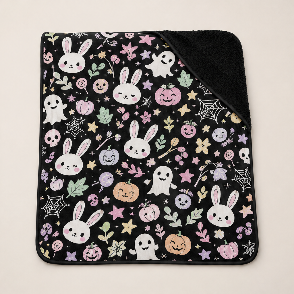 Huddlewick โ DIY Color-Your-Own Fleece and Sherpa Family Blanket + 50% OFF Halloween
