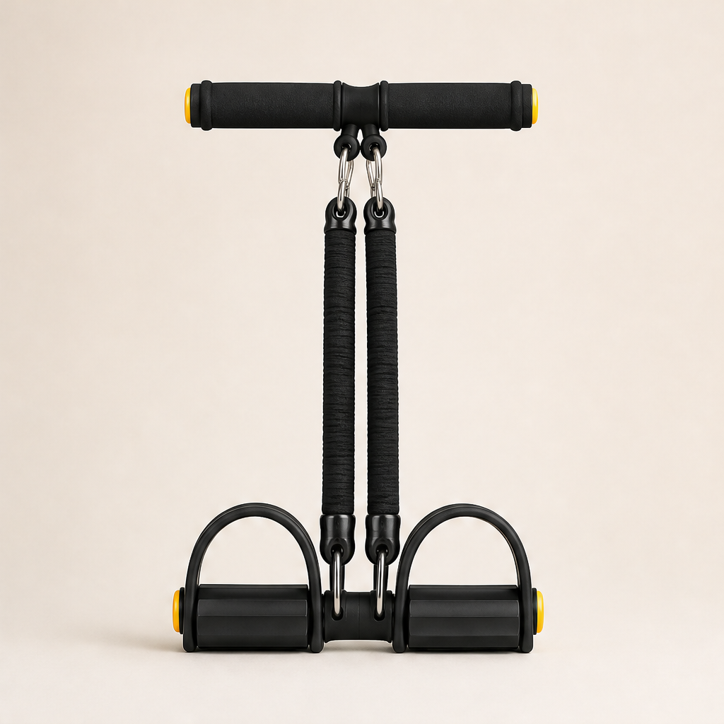 Corefynt โ Adjustable Resistance Pedal Band for Core and Full-Body Toning + 50% OFF Black