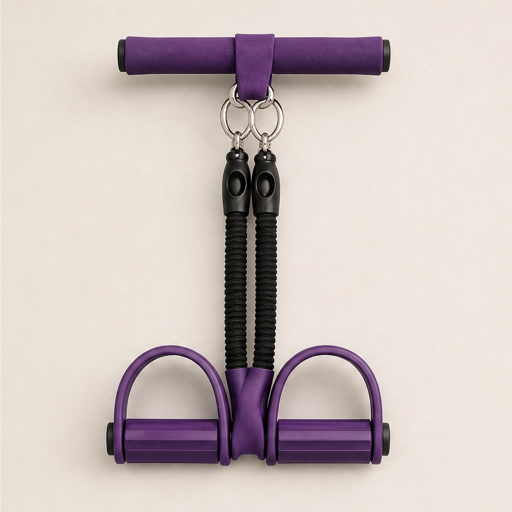 Corewick โ Pedal Resistance Band for Core, Yoga and Pilates Workouts + 50% OFF Purple