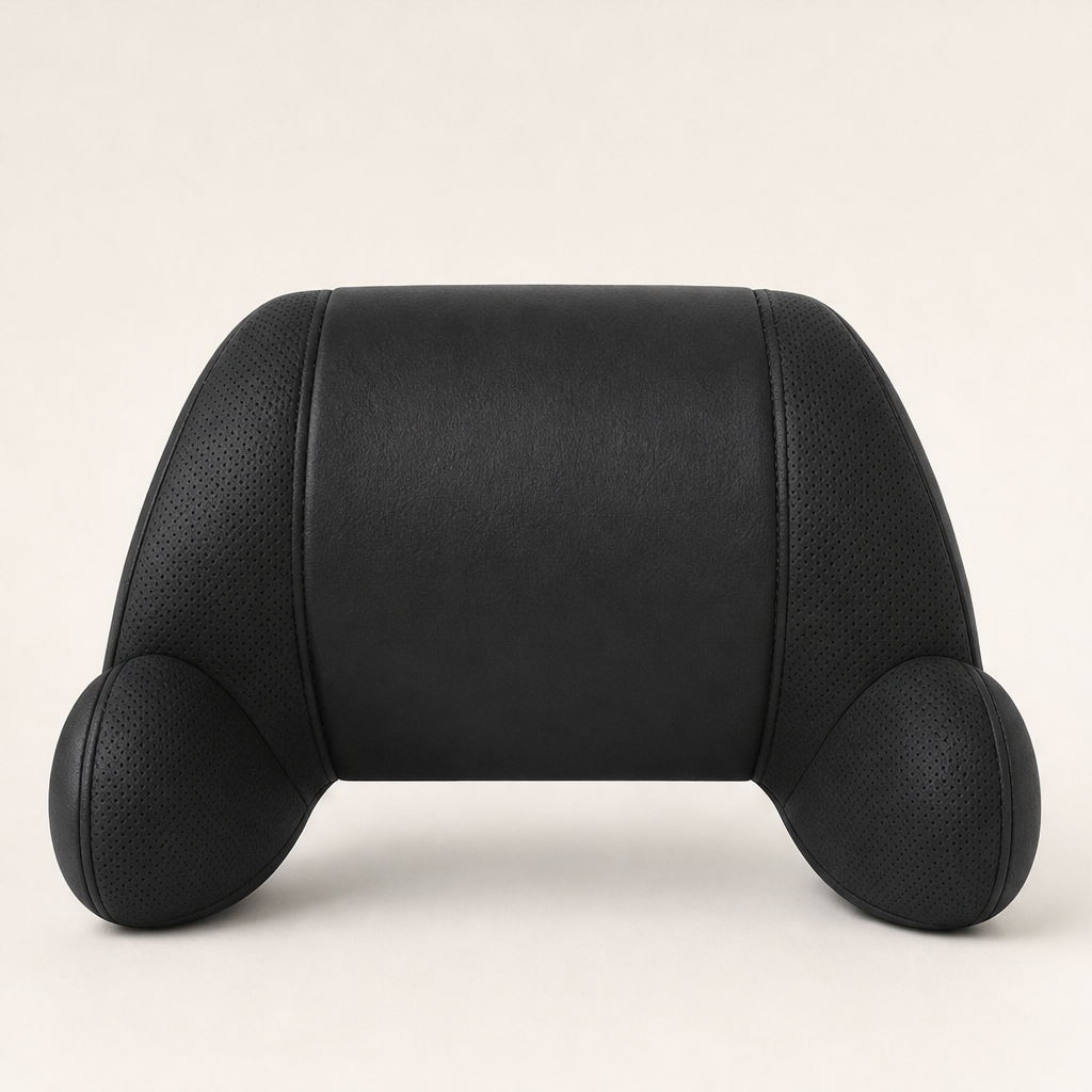 Nuvora โ Memory Foam 3D Neck Support Car Headrest Pillow + 50% OFF Black