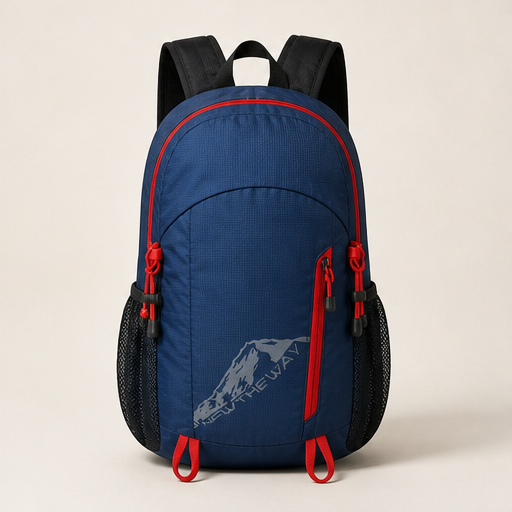 Packlyte โ Foldable Water-Resistant Camping Backpack Navy