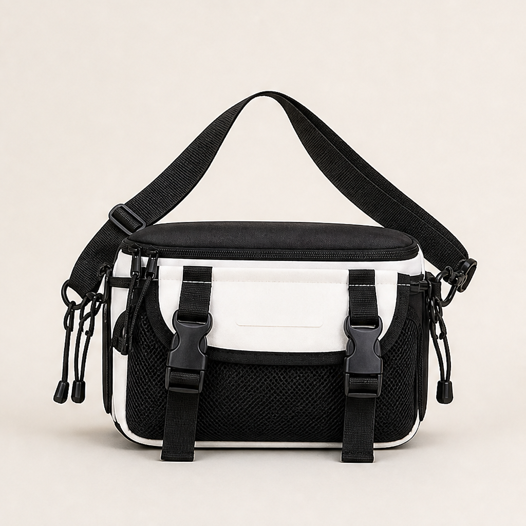 Crossfare โ Water-Resistant 3-Way Adjustable Sling Bag + 50% OFF White