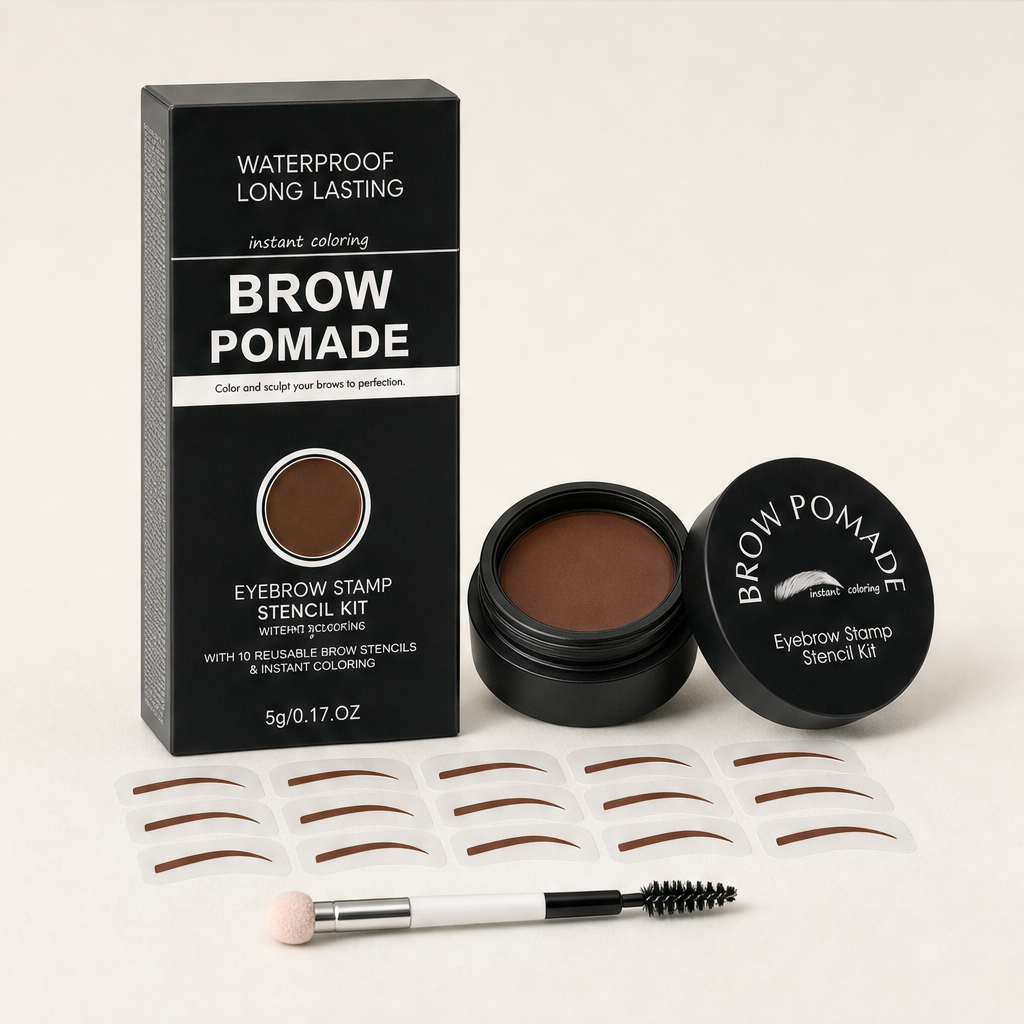 Archelle โ Waterproof Stamp Stencil Brow Pomade Kit + BUY 1 + PICK 1 FREE COLOR Auburn