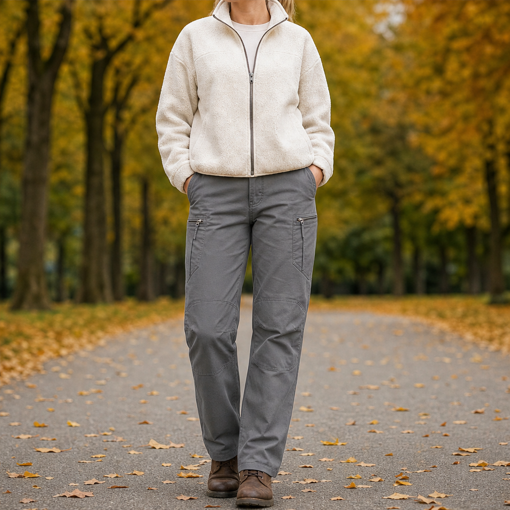 Duraforge โ Reinforced Cargo Pockets, Flex-Woven Fabric Work Trousers + 50% OFF Grey