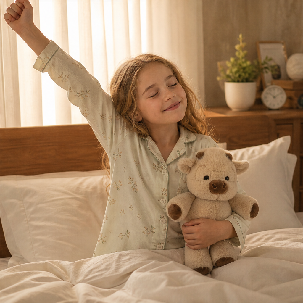 Hollowbrae โ Shape-Holding Shaggy Plush Highland Cow Soft Toy + 50% OFF lifestyle