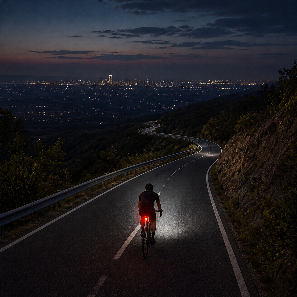LumaTrek โ Dual-Beam Headlight and Taillight Bike Light Set + 50% OFF lifestyle