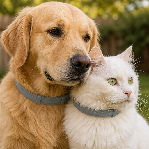 ShieldRidge โ Adjustable Weatherproof Flea & Tick Collar for Dogs & Cats lifestyle