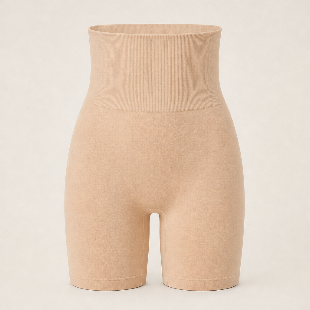 Smoothwick โ High-Waisted Seamless Tummy Control Shorts + 50% OFF Nude