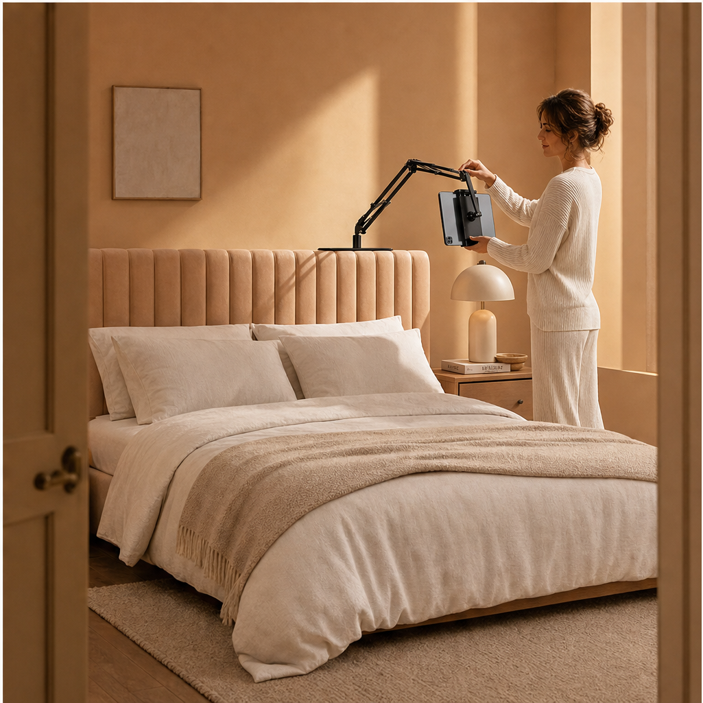 Armlyn โ Hands-Free Hidden Mattress Base Tablet Stand + 50% OFF lifestyle
