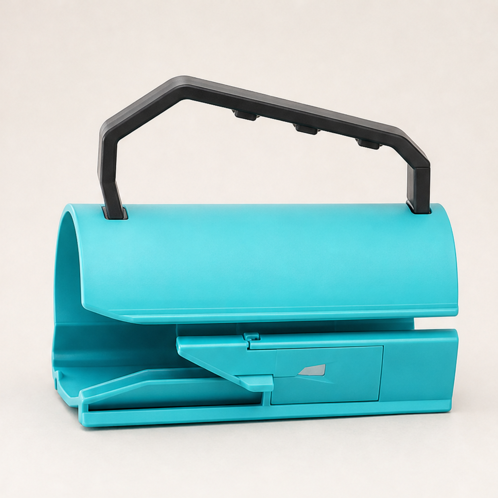 Wrapwick โ Sliding Roll Cutter for Straight, Neat Christmas Wrapping + 1+1 FREE Teal