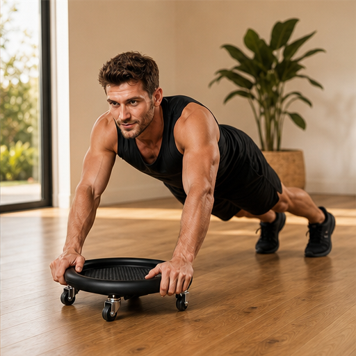 CoreForge โ 360ยฐ Swivel Core Disc with Anti-Slip Grip and Knee Mat + 50% OFF lifestyle