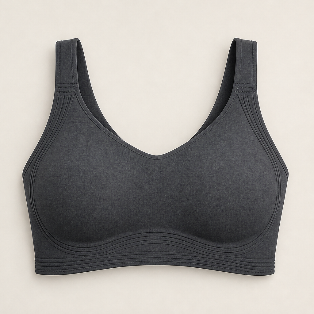 Jellisse โ Wirefree Full Coverage 10-Pack Comfort Bras + 1+1 FREE Grey