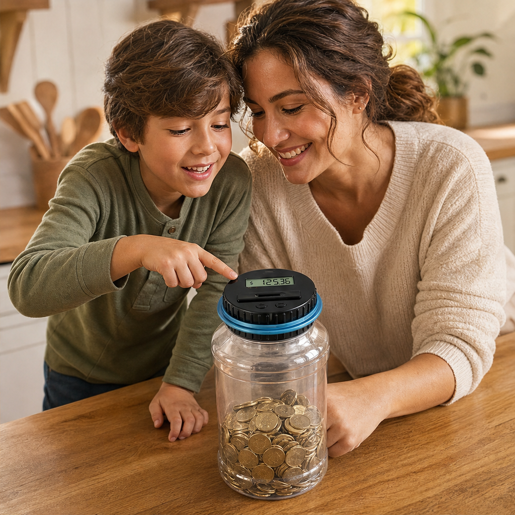 Coinwick โ Digital LCD Auto-Counting Piggy Bank with Savings Tracker + 50% OFF lifestyle