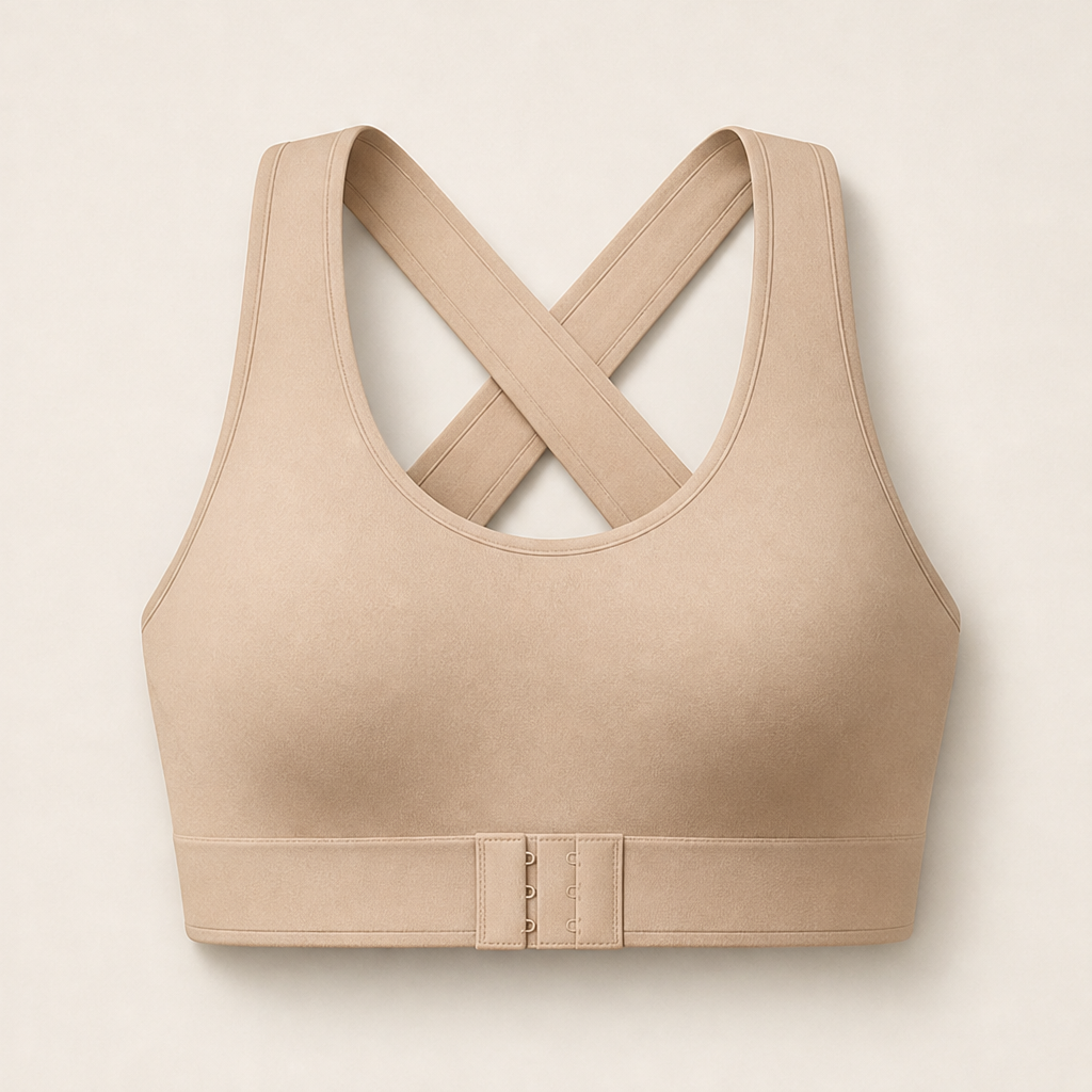 Poseline โ Cross-Back Posture Support Wireless Bra + 1+1 FREE Nude