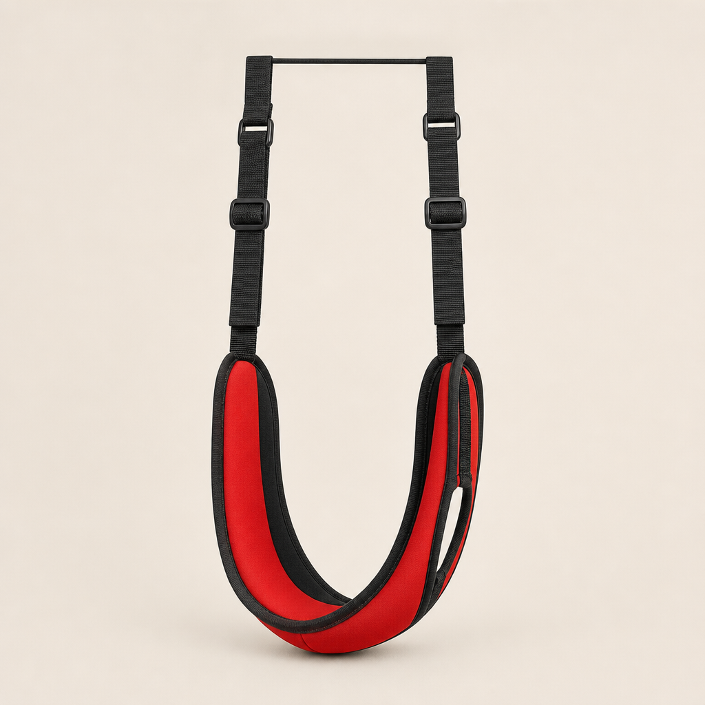 Cervona โ Over Door Cervical Neck Traction Sling for Pain Relief + 50% OFF Red