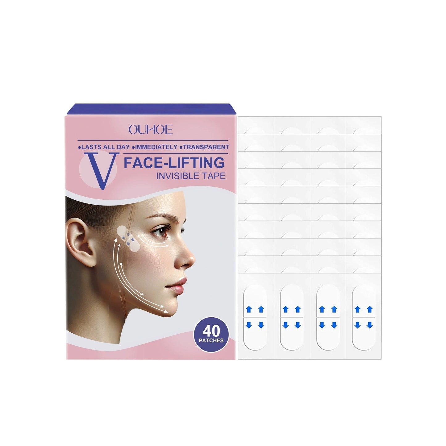 1 + 1 FREE - Instant V-Lift Tape – Lift Years Off Instantly!