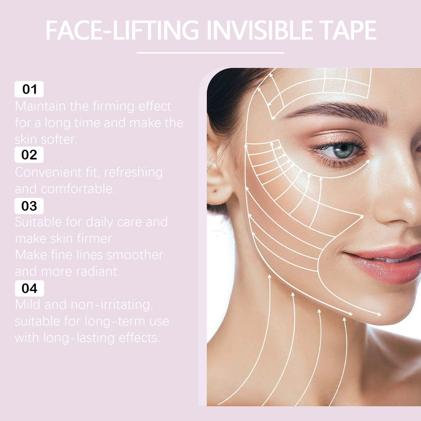 1 + 1 FREE - Instant V-Lift Tape – Lift Years Off Instantly!